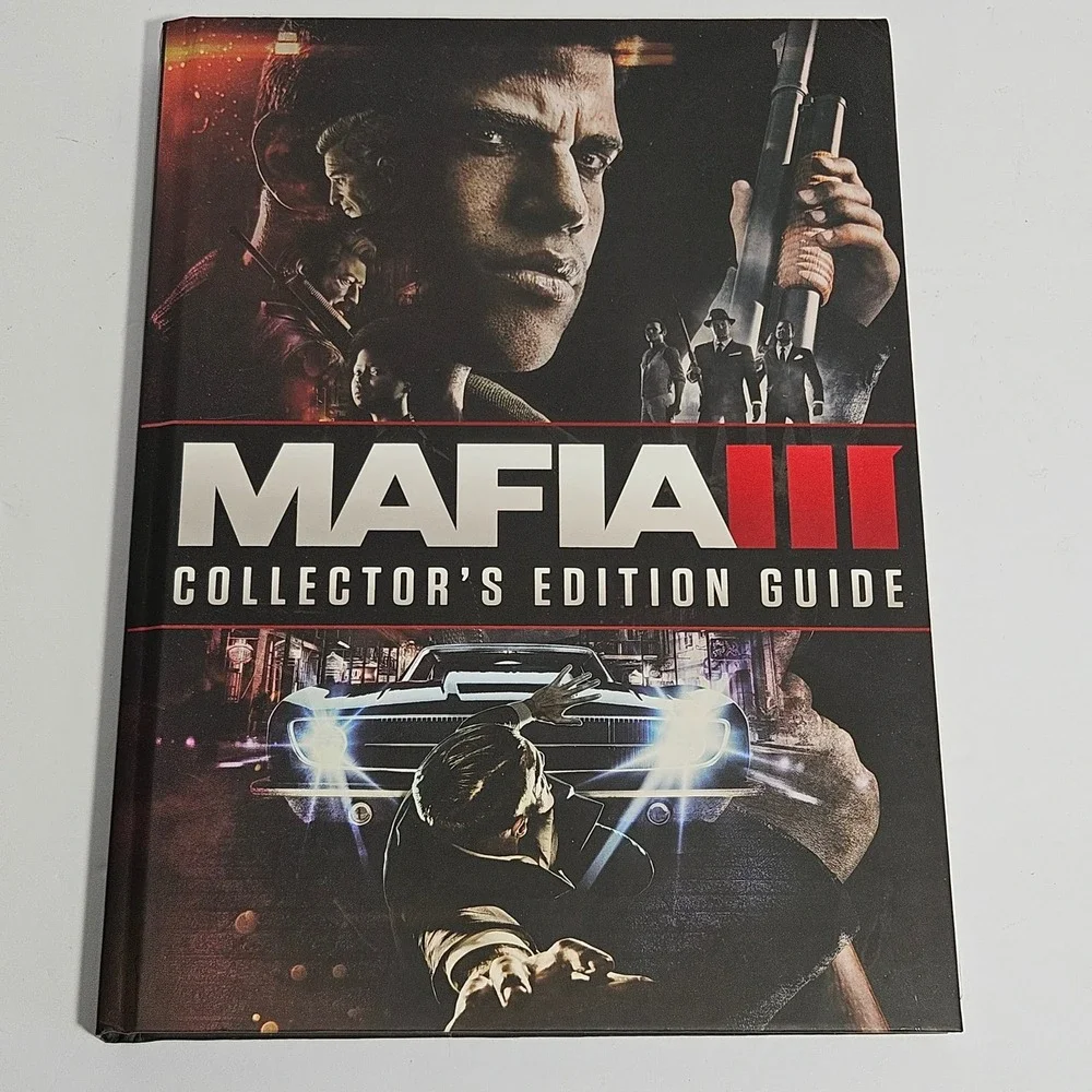 Mafia III Collector's Edition Strategy Guide Hardcover Prima Games with Calendar